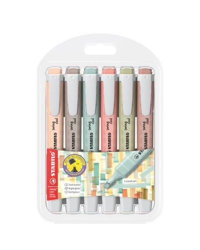 EVIDENZIATORE TASCABILE SWING COOL NATURECOLORS
