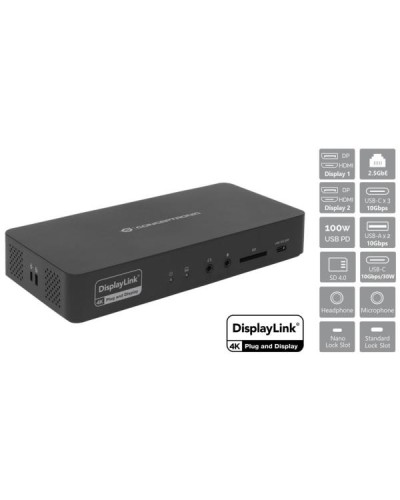 DOCKING STATION DISPLAYLINK 17-in-1 USB 3.2 Gen 2