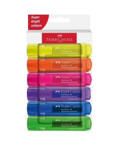 TEXTLINER 46 SUPERFLUORESCENT - Confezione da 6