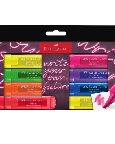 TEXTLINER 46 NEON - Confezione da 8