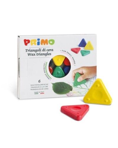 TRIANGOLI DI CERA SUPER RESISTENTI - 6 COLORI