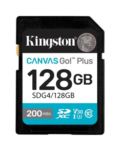 128GB SDXC CANVAS GO PLUS GEN4