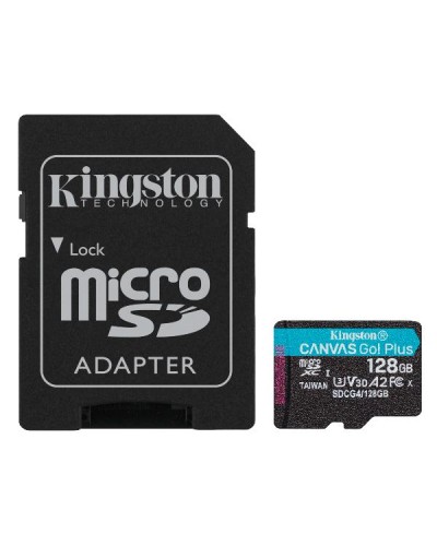 MicroSD Canvas Go! Plus 128GB con adattatore