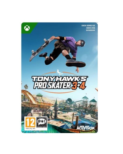 TONY HAWK S PRO SKATER 3+4 XBOX