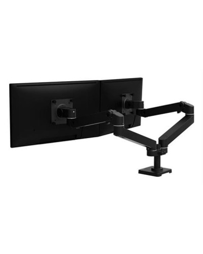 BRACCIO PER DOPPIO MONITOR LX PRO (NERO)