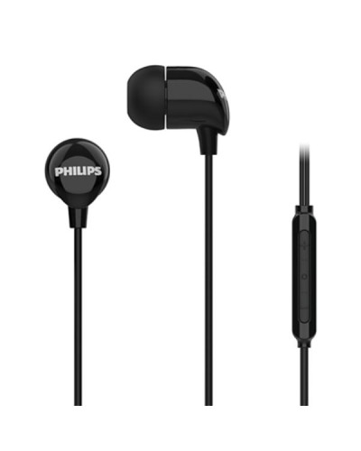 CUFFIE IN EAR CABLATE CON MICROFONO - NERO