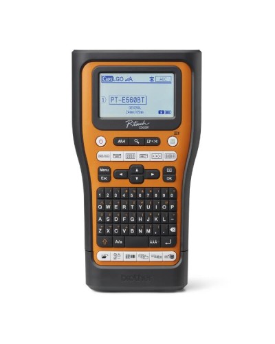 Etichettatrice elettronica palmare per settore elettrico con valigetta inclusa Brother PTE560BTVP