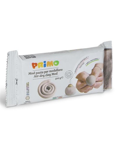 PASTA PER MODELLARE 500GR - GIALLO PASTELLO