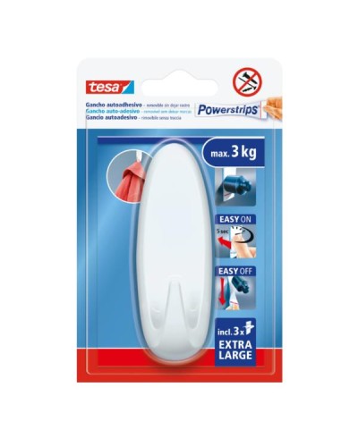 POWERSTRIPS HOOKS XL - OVALE