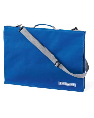 BORSA PER TAVOLE DA DISEGNO A4 TESSUTO IMPERMEABILE CON MANIGLIA, CINTURA, TRACOLLA, TASCHINO