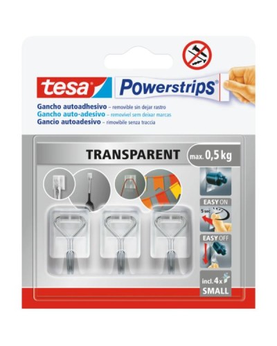 POWERSTRIPS WIRED HOOK S - TRASP