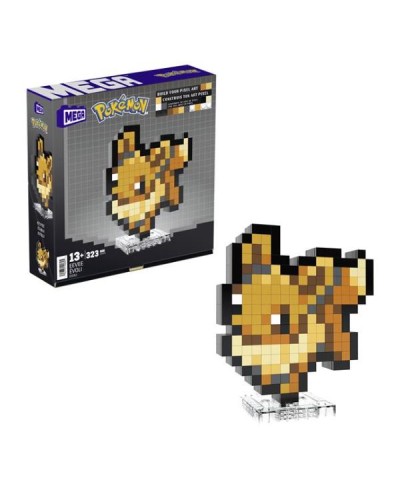 MEGA POKEMON PIXEL ART EVEE