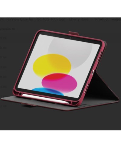 TEKVIEW IPAD A16 11 10.9 10TH GEN. CHERRY ROSE