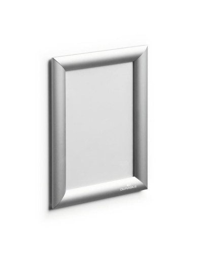 CORNICE A SCATTO IN ALLUMINIO A5 - ARGENTO METALLIZZATO