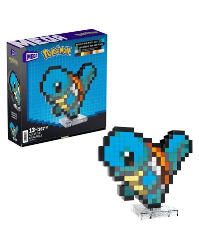 MEGA POKEMON PIXEL ART SQUIRTLE