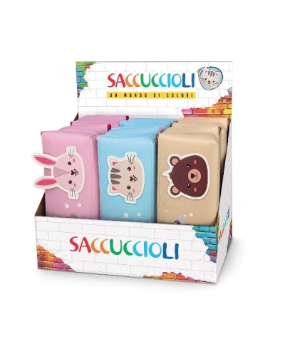 TASCHETTA CUTE PETS - ESPOSITORE 12PZ