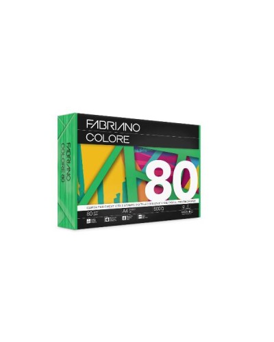FABRIANO COLORE VERDE - A4 80g 500 fogli
