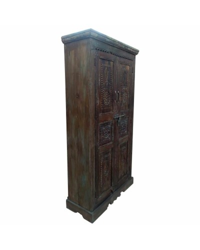 Cupboard Alexandra House Living Brown Recycled Wood 41 x 210 x 125 cm