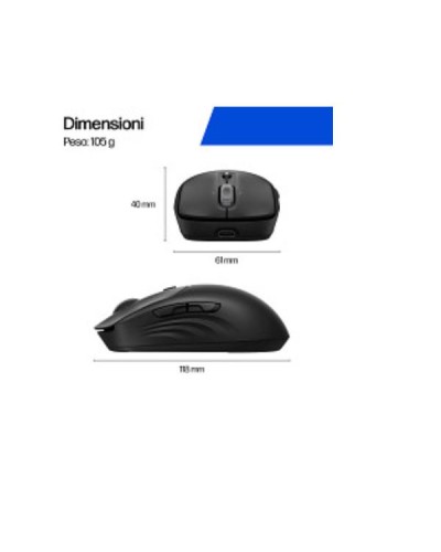 Mouse wireless ricaricabile HP 700