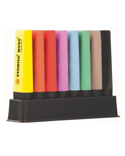 SET DA SCRIVANIA 8 STABILO BOSS ORIGINAL
