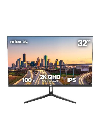 NILOX TECH - Monitor 32" 120Hz/IPS/QHD/HDMI/DP