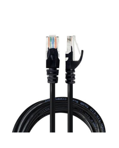 NILOX TECH - Cavo di rete Ethernet RJ45 UTP CAT 6, lunghezza cavo 0.5 mt, materiale CCA (lega di Alluminio/Rame), maschio a mas