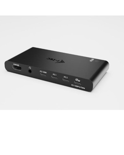 KVM Docking HDMI x 2 Hosts (PC1 e PC2) PD 2x 100W