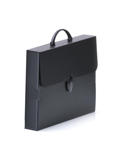 Valigetta EVERY LINE TOTAL BLACK 37,5x27x5 cm - 1 chiusura