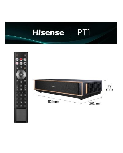 LASER TV PT1 80-150'''' 4K UHD TRIPLO LASER