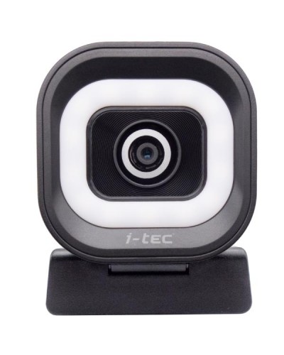 WEBCAM SOLOMON700 STREAM 4K con luce LED integrata