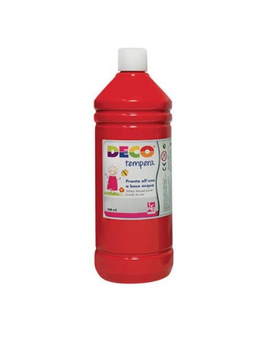 TEMPERA IN FLACONE 500ml - ROSSO SCARLATTO