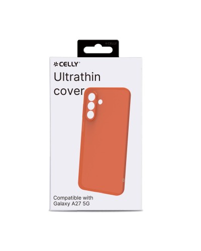 SANDCASE- Cover morbida in TPU con tasti e bordo fotocamera colore a contrasto, effetto sabbiato colore trasparente arancione c