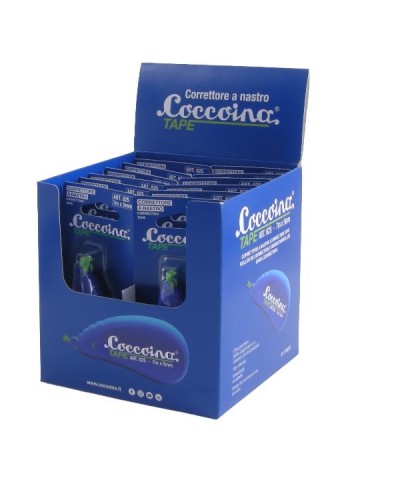 Correttore a nastro Coccoina 625 - 7mt x 5 mm (esp. 12 blister)