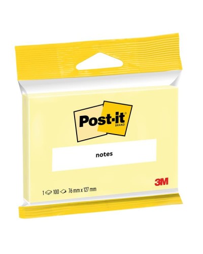 POST-IT 76X127MM GIALLO - BLISTER