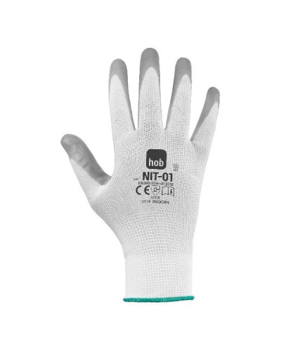 GUANTI A FILO CONTINUO IN POLIESTERE/NITRILE TG.8 - 12PA