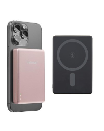 POWER BANK MAG SAFE Intenso MW 10000 mAh Ricarica Wireless Pink