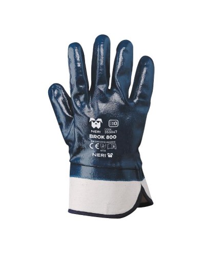 GUANTI IN JERSEY DI COTONE IMPREGNATO IN NITRILE TG.10 - 12PA