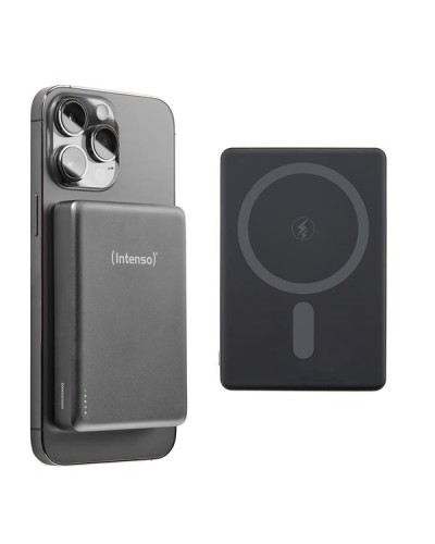POWER BANK MAG SAFE Intenso MW 10000 mAh Ricarica Wireless Grey