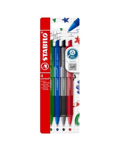 PENNA A SFERA POINTBALL COLORFUL