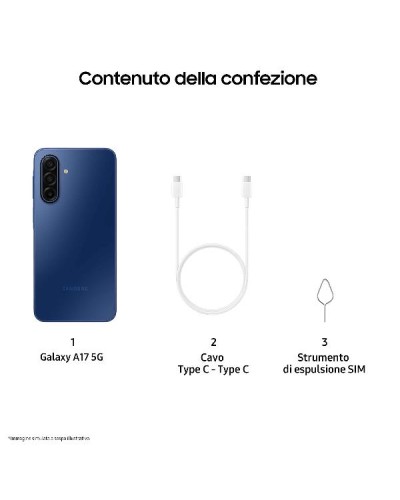 GALAXY A17 5G 4+128GB BLUE