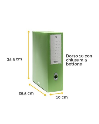 Scatola progetto Holos D10 verde in plastica riciclata