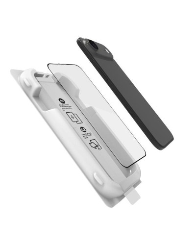 GLASSKIT - Applicatore auto-allineante con vetro protettivo 9H con spessore 0.3 mm compatibile con Apple iPhone Air [IPHONE 17 