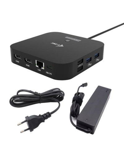 Docking station USB-C con doppia HDMI (2x monitor) + PD100 W + caricatore universale 100 W