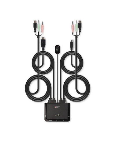 SWITCH KVM HDMI 4K60  USB TIPO C