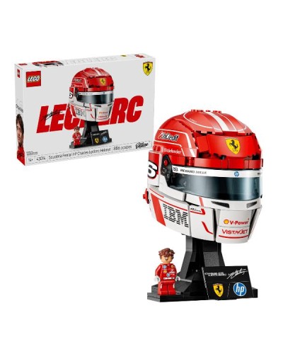 Casco di Charles Leclerc Scuderia Ferrari HP