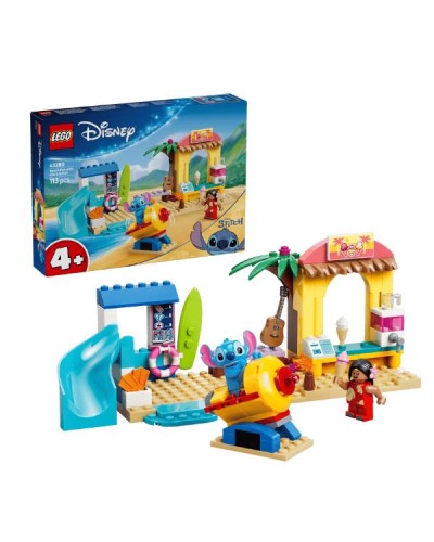Divertimento in spiaggia con Lilo e Stitch