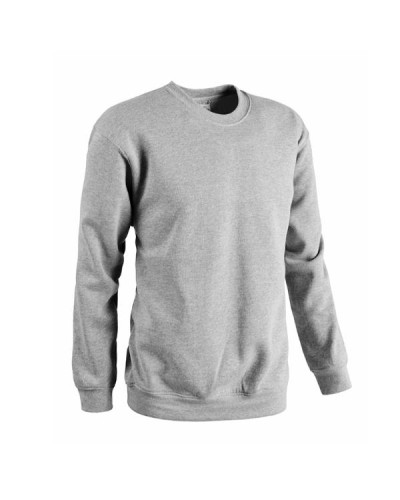 FELPA GIROCOLLO RING GRIGIO MELANGE - L