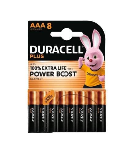 DURACELL PLUS POWERBOOST MINISTILO AAA CONF.8