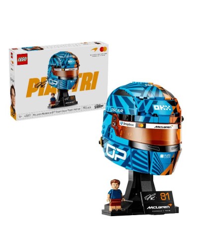 Casco di Oscar Piastri McLaren Mastercard F1® Team