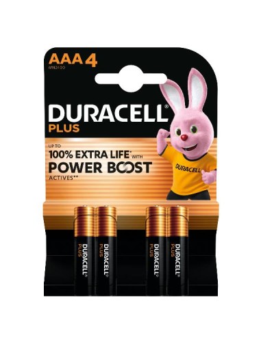 DURACELL PLUS POWERBOOST AAA 2400 CONF.4